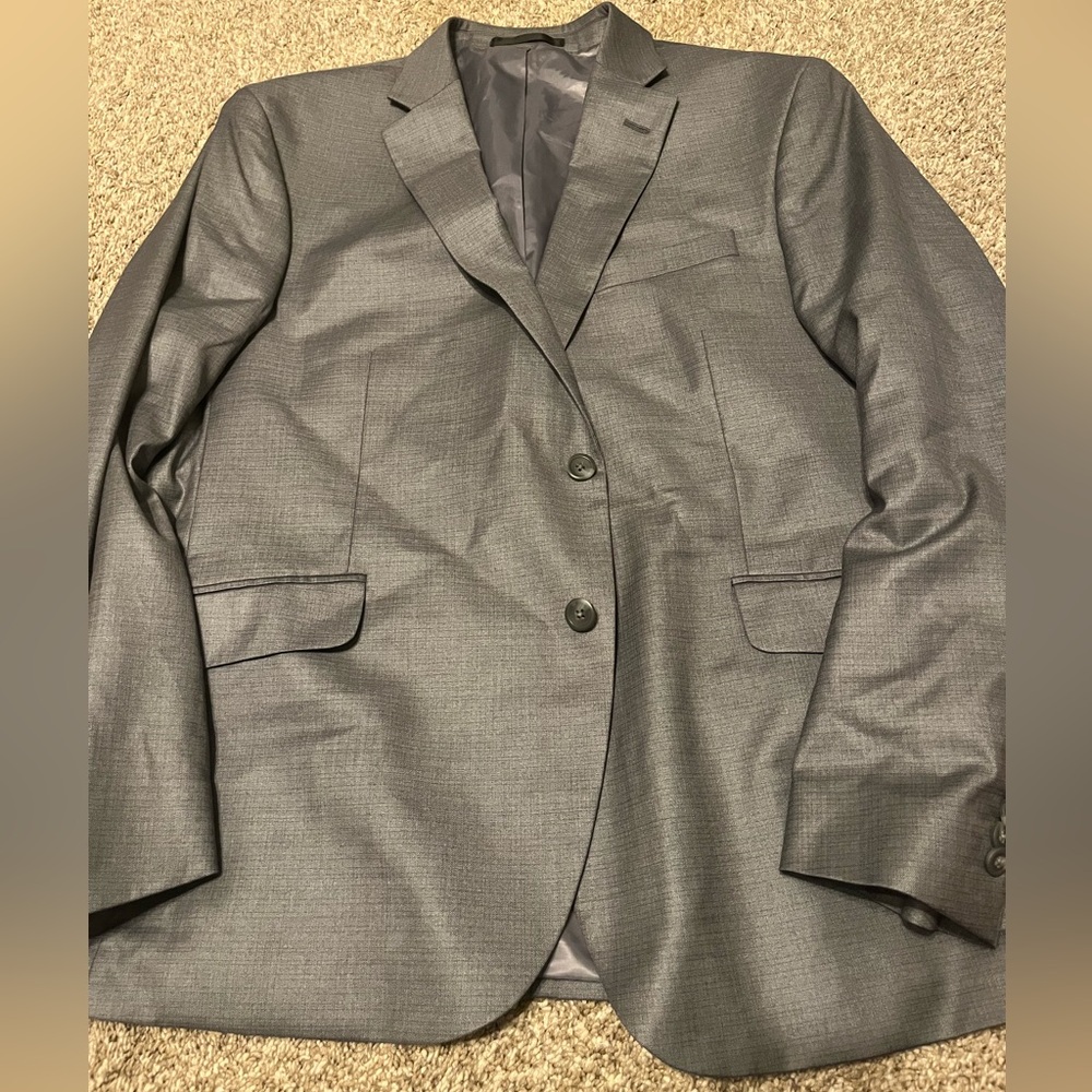 Kenneth Cole Charcoal Suit Jacket